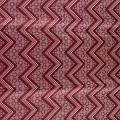 Maroon Colour Mashru Silk Ajrakh Printed Fabric