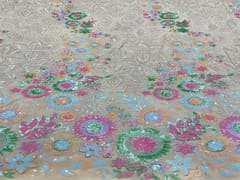 Embroidered Georgette Beige MultiColour Floral
