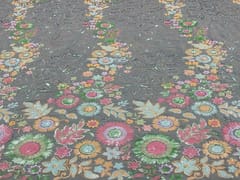 Embroidered Georgette Grey MultiColour Floral