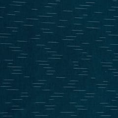 Teal Blue with White Ikat Fabric