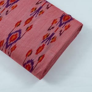 Gajree with MutliColour Ikat Fabric