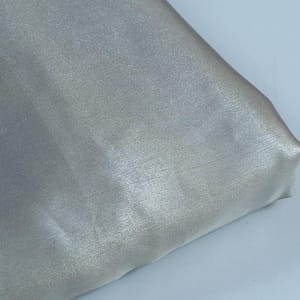 Silver Colour Georgette Foil Fabric
