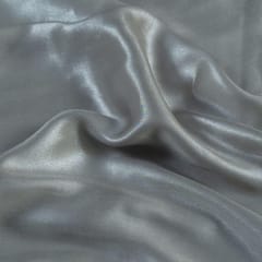 Silver Colour Georgette Foil Fabric