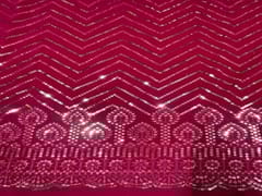 Magenta Georgette Embroidery 56