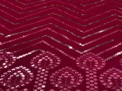 Magenta Georgette Embroidery 56