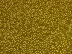 Printed Georgette Mustard Abstract