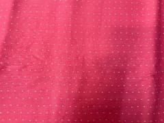 Printed Cotton Mul Pink White Dots