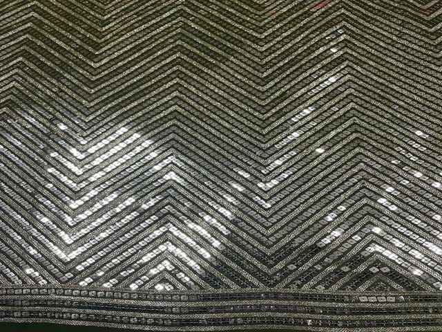 Olive Green Georgette Embroidery 56