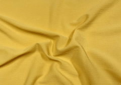 Georgette Plain Yellow