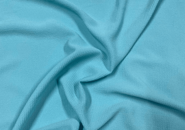 Georgette Plain Sea Blue