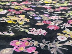 Chiffon Black Floral