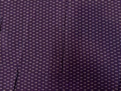 Chiffon Dark Purple Geometric