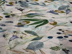 Chiffon Light Peach Floral