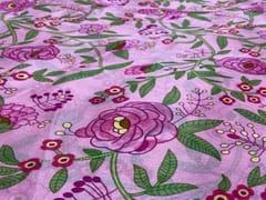 Chiffon Rose Pink Floral