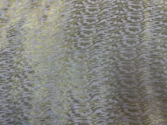 Dyeable Banarasi Semi Georgette White Golden Floral