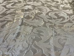 Dyeable Semi Satin Georgette Banarasi Grey Abstract