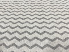 Dyeable Pure Chanderi Self White Chevron 1