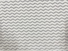 Dyeable Pure Chanderi Self White Chevron 1