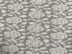 Dyeable Pure Chanderi Self White Flowers