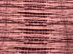 Georgette Peach Brown Abstract