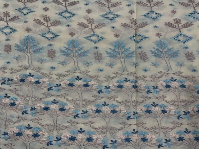 Nude Georgette Embroidery 56