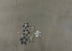 Embroidered Cotton Mehndi Green Floral