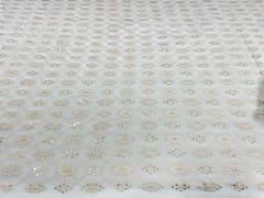 Dyeable Embroidered Georgette White Floral 12