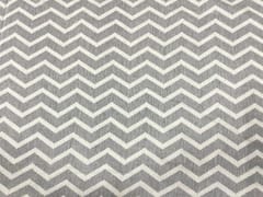 Dyeable Pure Chanderi Self White Chevron