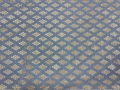 Dyeable Pure Chanderi Zari White Golden Geometric 1