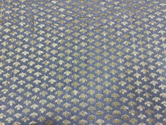 Dyeable Pure Chanderi Zari White Golden Flowers 2