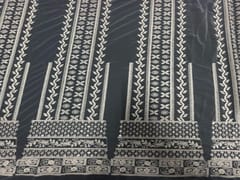 Dyeable Net Kali White Geometric