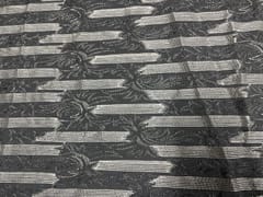 Dyeable Embroidered Net White Geometric 2