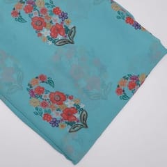 Firozi Colour poly georgett digital print