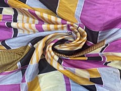 Pink Imported Silk Print 56