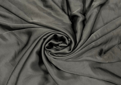 Grey N711 Armani Satin Fabric