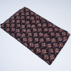 Coffee Colour Cotton Print