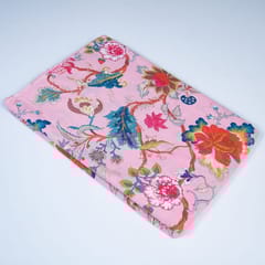 Pink Colour Cotton Print
