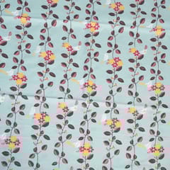 Sage Green Colour Cotton Print