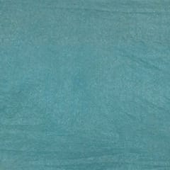 Firozi Colour Tissue Upada Fabric