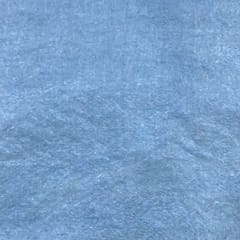 Light Blue Colour Tissue Upada Fabric