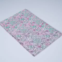 Pink Colour Cotton Print