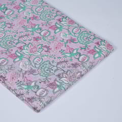 Pink Colour Cotton Print