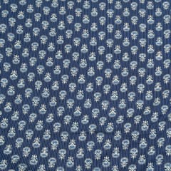 Blue Colour Cotton Kantha Print