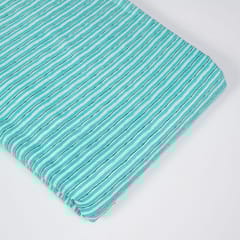 Firozi Colour Cotton Cambric Print