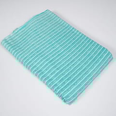 Firozi Colour Cotton Cambric Print