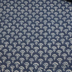 Blue Colour Cotton Kantha Print