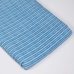 Blue Colour Cotton Cambric Print