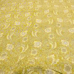 Mehndi Colour Cotton Cambric Print