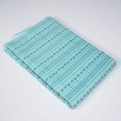 Firozi Colour Cotton Cambric Print