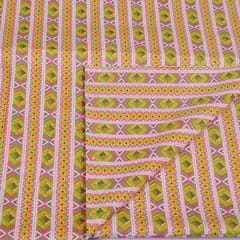 Multi Colour Cotton Printed Fabric